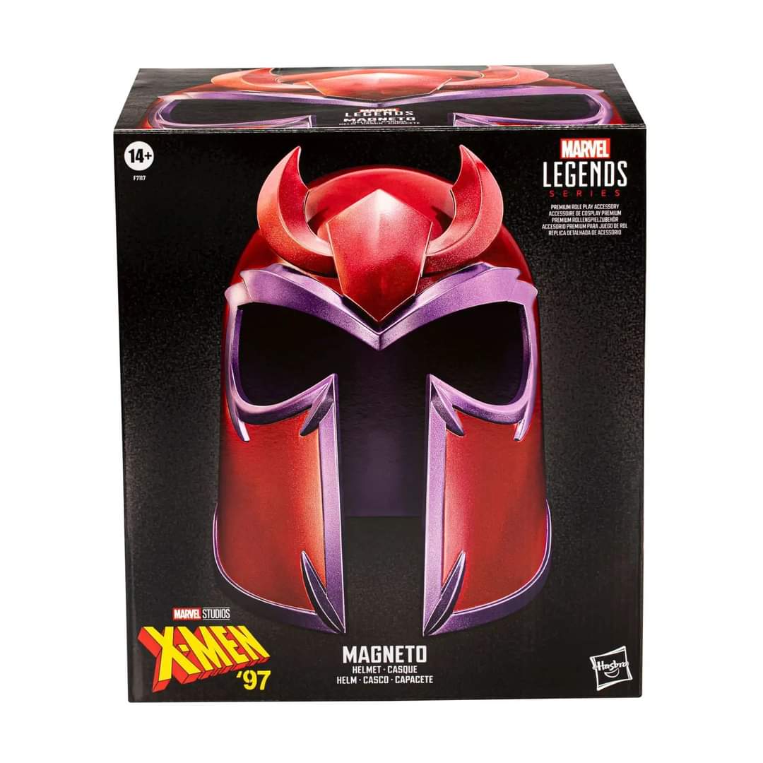 monstersngeeks's tweet photo. El #ObjetoDelDeseo: El casco de #Magneto basado en la serie animada de los 90s y que estará de vuelta con #XMen97. Parte de la línea Marvel Legends y que podrás usar para verte como el amo del magnetismo. Tendrá un costo aproximado a los $100 dólares, la preventa inicia mañana. https://t.co/AWIHrJrzPy