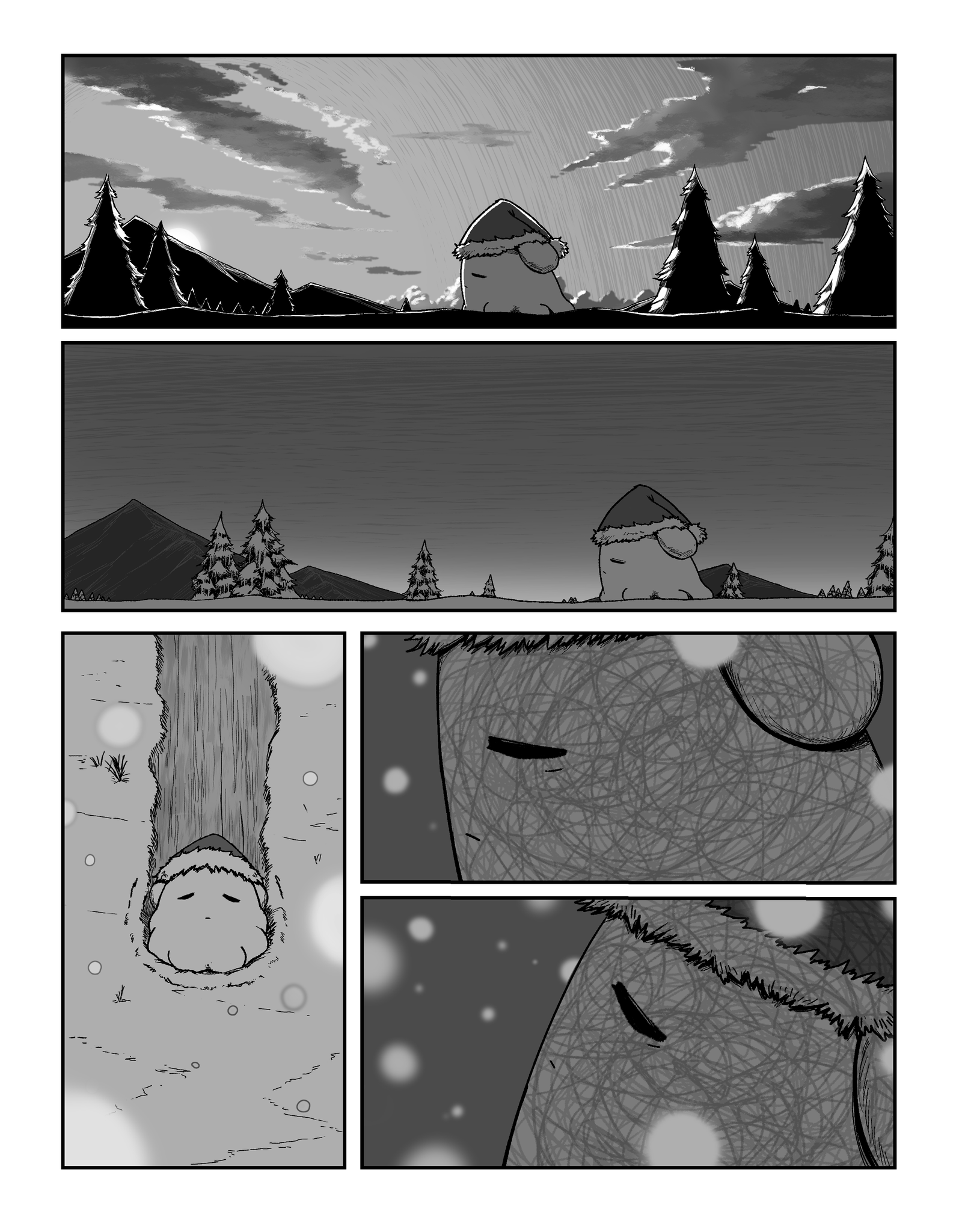 seldine on Twitter ""When Winter Ends" Part 3 Pages 1619 inART 