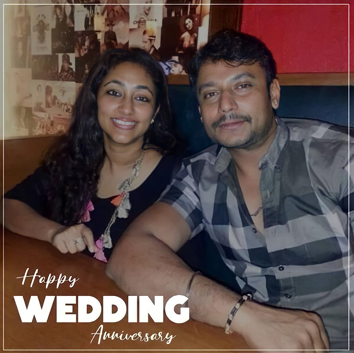 Happy wedding anniversary Boss & Attige 😍

#DBoss #vijayalakshmidarshan
@dasadarshan @vijayaananth2
