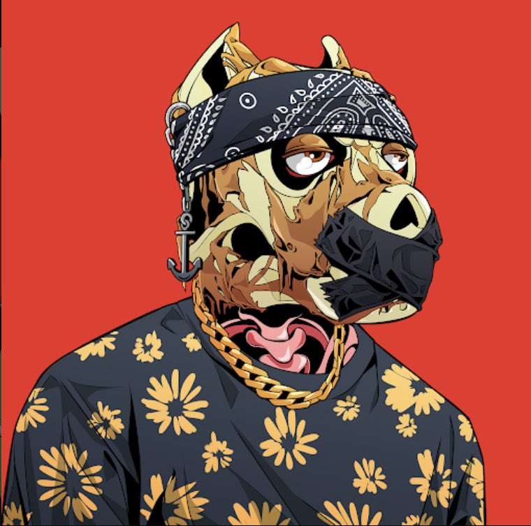 River22Silent's tweet photo. Only 59 pits listed out of 10000 @AngryPitbullCLB and staking hasn’t even been released……..I dunno maybe something 😈 https://t.co/90s7QuTycp