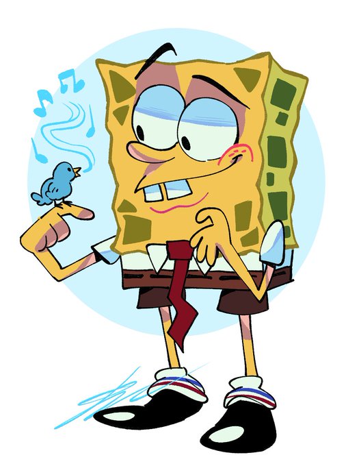 「SpongeBob」のTwitter画像/イラスト(新着))