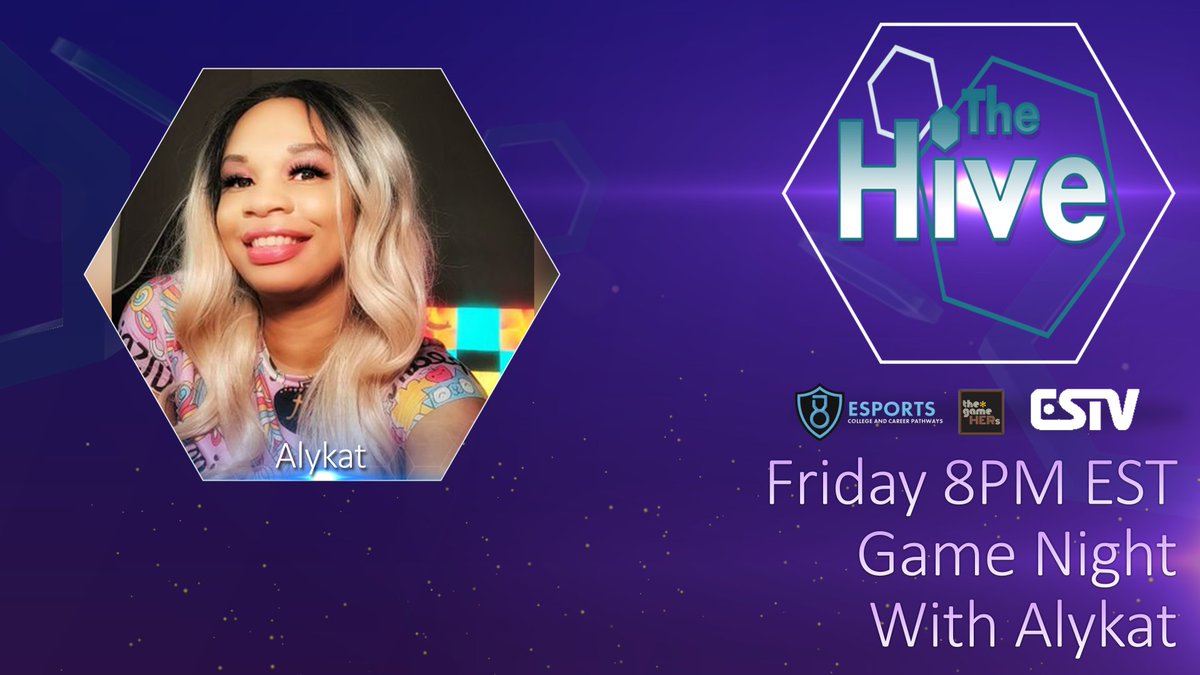 Esports College & Career Pathways (@esportsccp) on Twitter photo We are excited to have our host, <a href="/thatsoalykat/">Aly</a> back for game night! Join us tomorrow 8pm EST if you want to know which game! Twitch.tv/esportsccp
#fotenite #overwatch2 #cod #VALORANT
<a href="/estvesportstv/">ESTV - Esports TV</a> <a href="/thegamehers/">the*gamehers</a> We are excited to have our host, <a href="/thatsoalykat/">Aly</a> back for game night! Join us tomorrow 8pm EST if you want to know which game! Twitch.tv/esportsccp
#fotenite #overwatch2 #cod #VALORANT
<a href="/estvesportstv/">ESTV - Esports TV</a> <a href="/thegamehers/">the*gamehers</a>