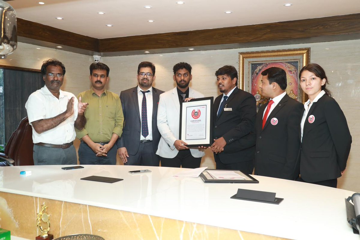 A groundbreaking achievement unfolded at Saveetha Dental College and Hospital, Saveetha Institution of Medical and Technical Sciences, Chennai. Ashwin Jaikumar Ram, an exceptional dental intern, made history by setting two world records in the field of dentistry