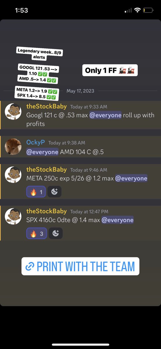 8/9 for the week 

🚂🚂🚂🚂🚂