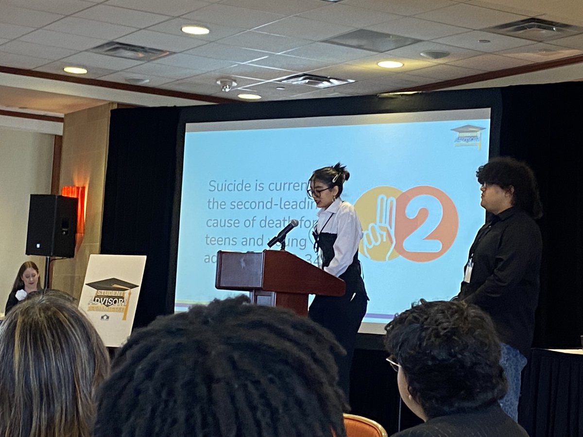 SAISDSamHouston's tweet photo. Student Advisory Committee Spring Banquet exemplified the power of student voice and the power of our SAISD students! Thank you, Superintendent Jaime for your vision and authentic love for all students! #D2 #prideoftheeastside #webelieve #powerinhurricanes #futurehurricanes ππ§‘ https://t.co/xQKWQwpbB1