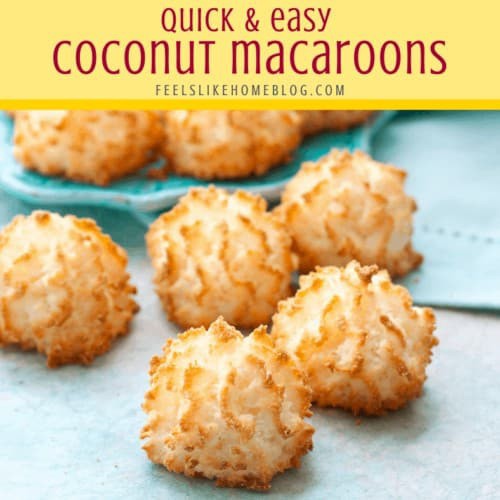 TaraGerner's tweet image. The best coconut macaroon recipe is soft and chewy on the inside and crisp and golden on the outside.

Read more 👉 lttr.ai/ABzBn

#coconutmacaroons #glutenfree #macaroons