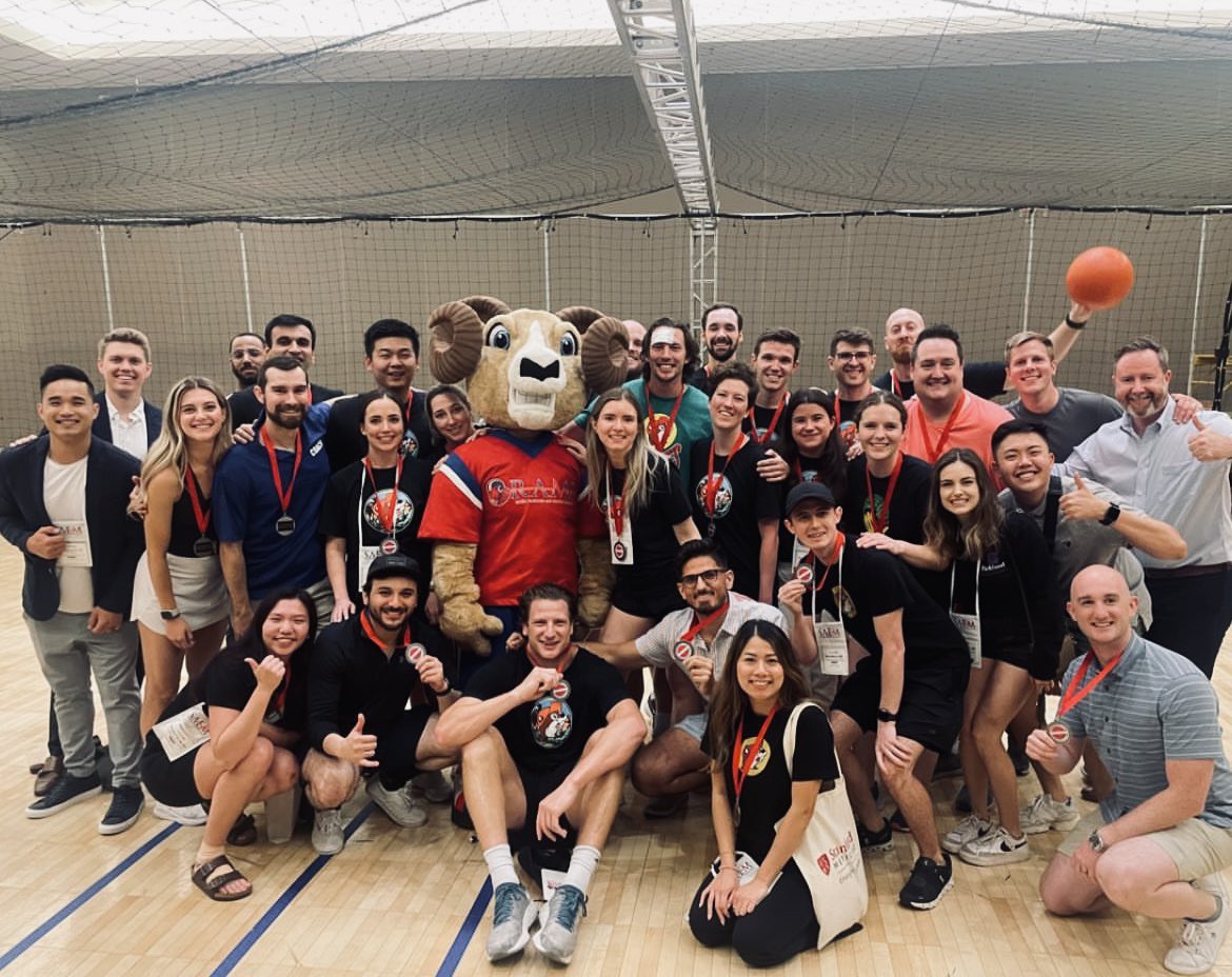 UT Southwestern’s dodgeball team! Took 3rd place at #SAEM23