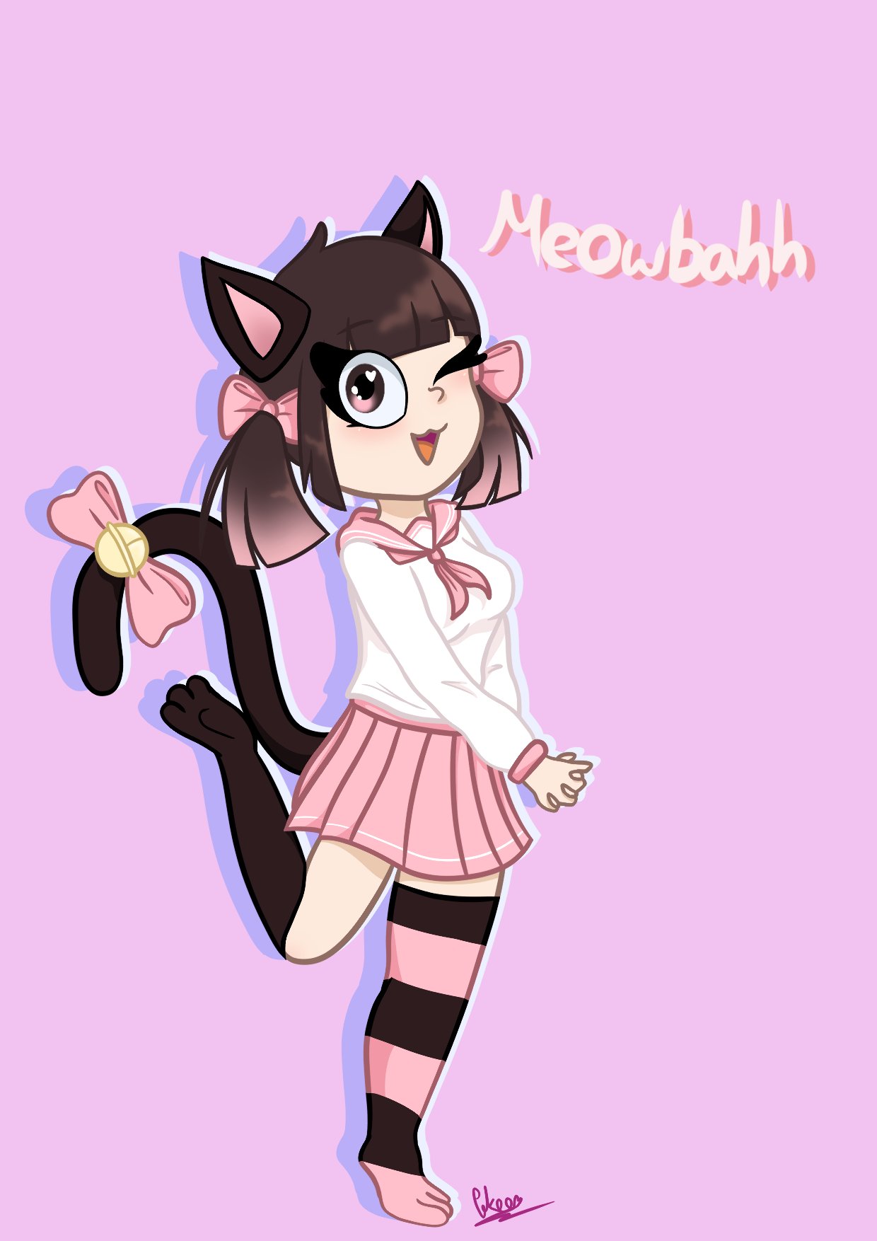 Pikie_Jewel666 on X: I made a FanArt for Meowbahh @meowbahh https