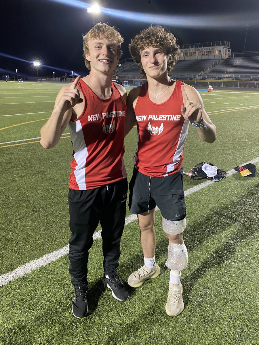 Jack Rossell and James O'Dell both won sectional championships Thursday, leading <a href="/NPHSTrack1/">NPHS Track & Field</a> to a fifth-place sectional finish. The Dragons advanced eight performances to next week's regional. newpalestineathletics.com/Article/8627