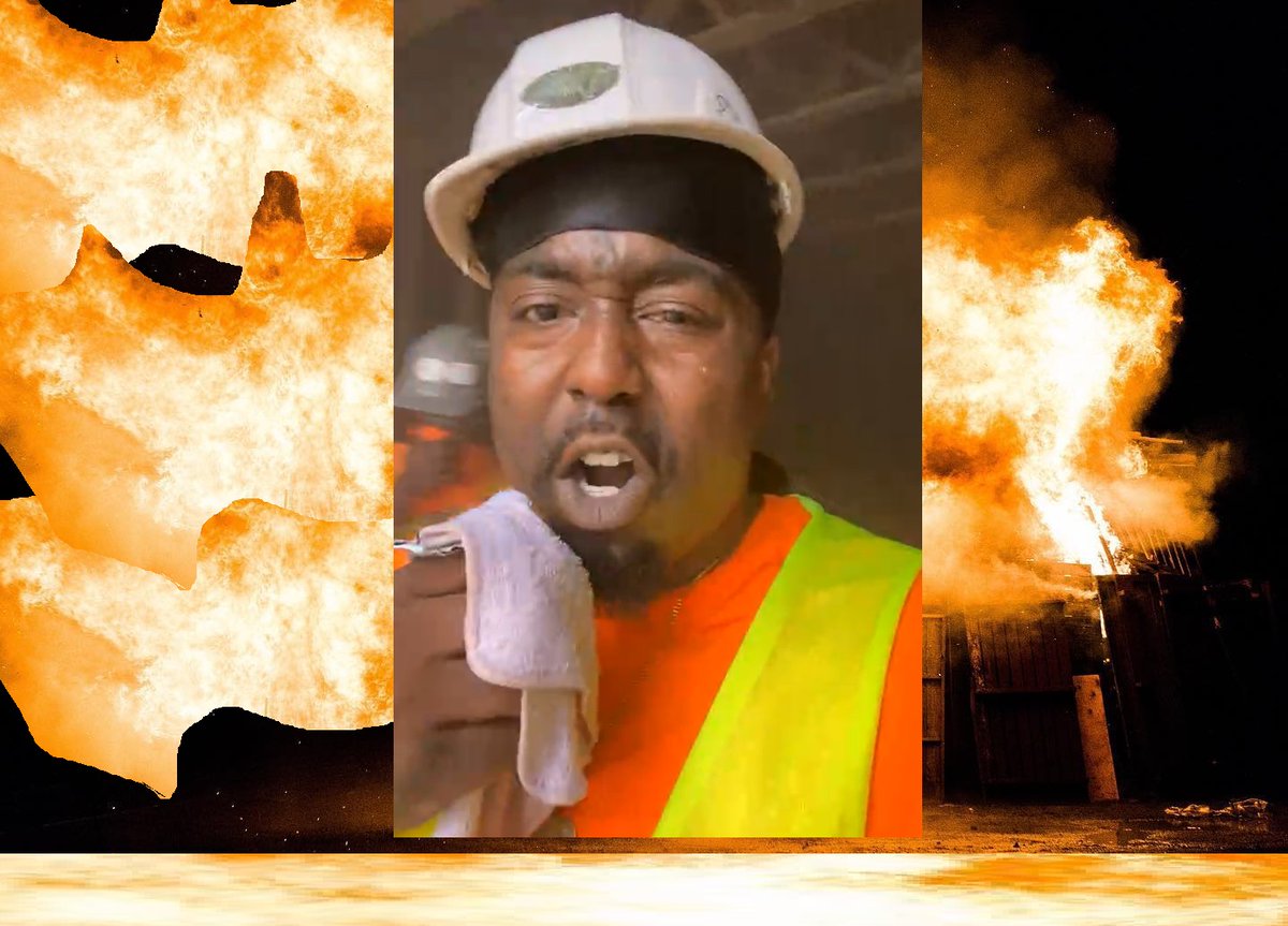 VIDEO: FATHER OF 4 KIDS DIES IN CONSTRUCTION FIRE IN SOUTH PARK AREA

A  social media live video shows the final moments of Demonte Sherrill, he  was killed at work during a construction fire, yells for help bit.ly/459C8jr
