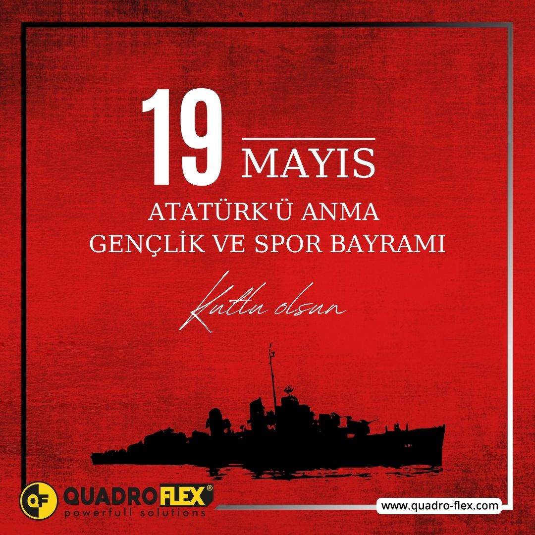 QuadroFlex's tweet image. Happy 19 May Commemoration of Atatürk, Youth and Sports Day.
19 Mayıs Atatürk&apos;ü Anma Gençlik ve Spor Bayramı Kutlu Olsun. 🇹🇷

#19mayısatatürküanmagençlikvesporbayramı #19mayis #19mayıs1919 #19mayısgençlikvesporbayramımızkutluolsun