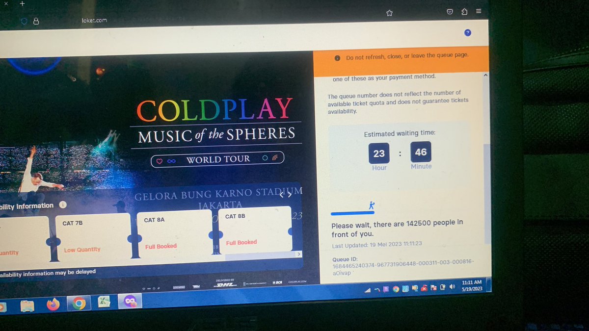 zhipau_'s tweet photo. Ada yang mau nitip ? Tiket coldplay bayarnya lgsng via VA fee terpisah https://t.co/2rk4RaK58o