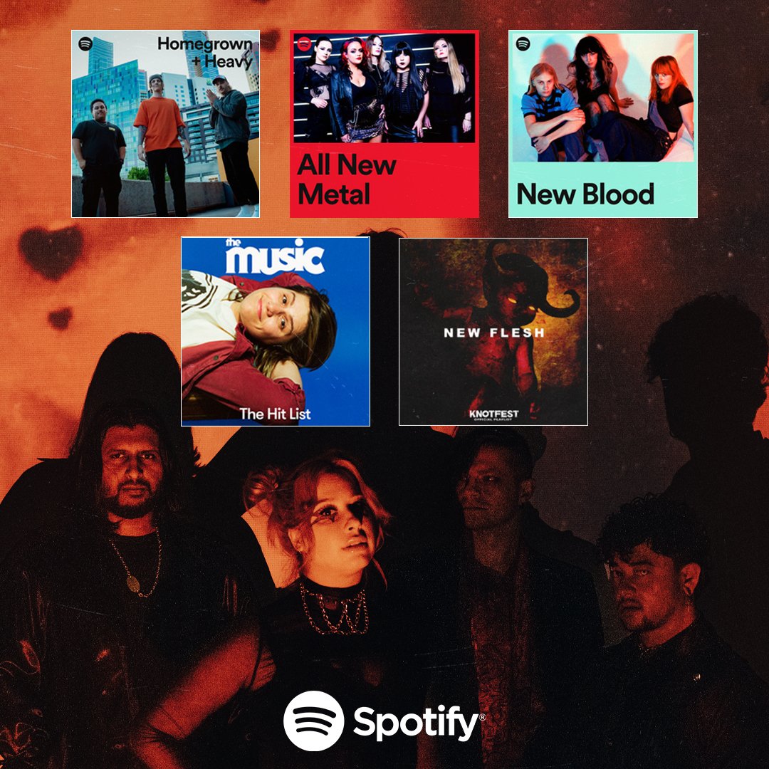 thelastmartyrau's tweet photo. The curtain has been up on Comedy/Tragedy for a week and you can hear it now on these killer playlists! 🎭 Thank you Spotify, @TheMusicComAu and @KNOTFEST for rep'n our newest tune! 🖤 https://t.co/0Cieh97AVW