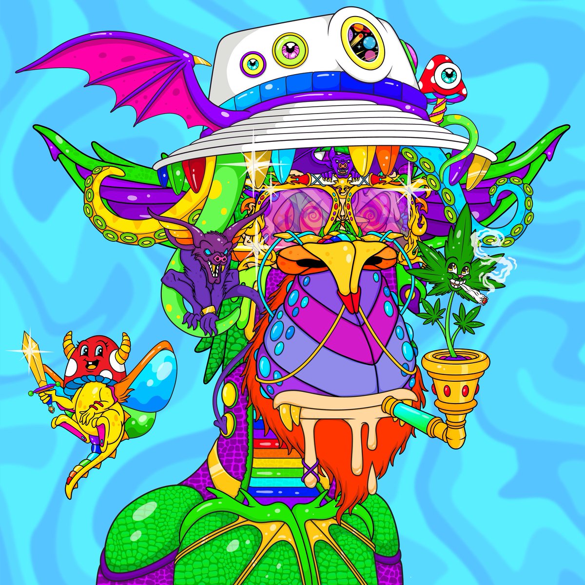 CryptoDadBG's tweet photo. After these evolutions there is no way that Psychonauts don’t go to 1 ETH #PADto1ETH #PAD https://t.co/zG99eu26q3