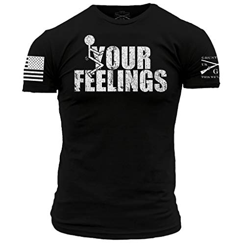 Grunt Style Your Feelings T-Shirt - XLarge Black - amazon.com/dp/B087KX1CGC?… #rudegifts #gift #rudegiftshop #inappropriategifting