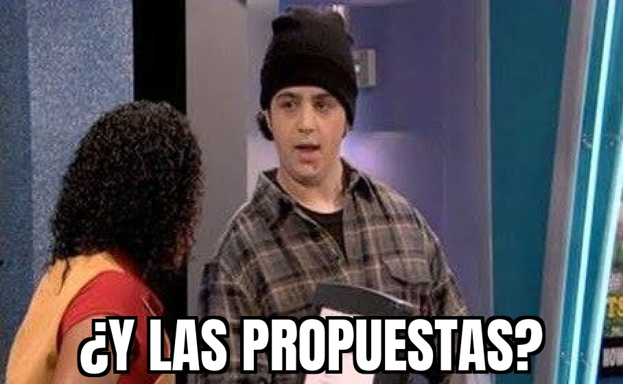 AdyChuck's tweet photo. Las preguntas eran sobre que propuestas tenían y "la" maestra solo se ponía a dar datos... 
Por eso yo sugiero que...#VotAle https://t.co/va7zgcuk9e
