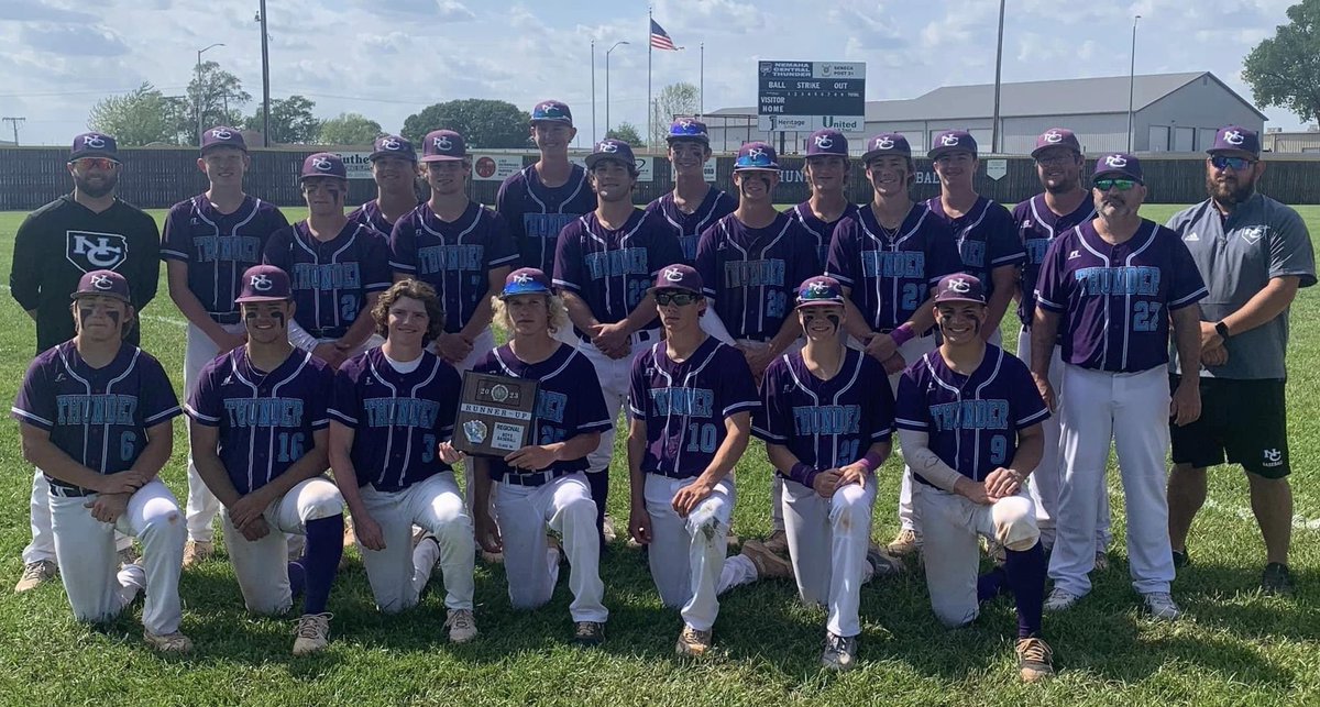 Nemaha falls to Sabetha in the regional final 14-10. The Thunder finish the season at 14-5 and regional runner up. Thanks to our 4 seniors, Brayden, Kace, Treyvan and Jaden. You will be missed! Great season, and the future looks bright! #NCThunder #Family