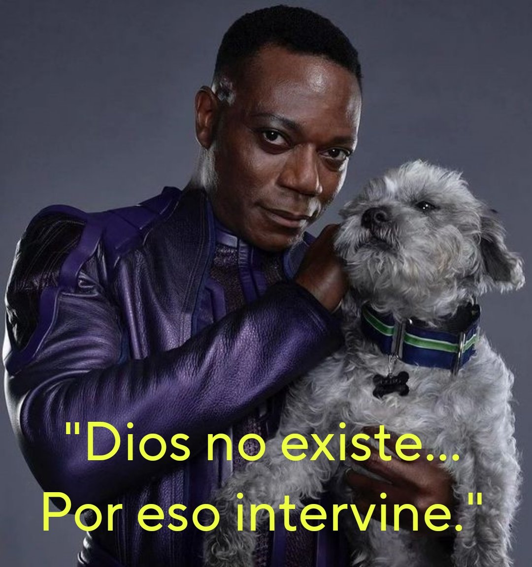 sí, todos amamos a #Rocket,
pero su antagonista, el Alto Evolucionador es uno de los villanos más crueles y convincentes que hay en Marvel, interpretado por el genial actor nigeriano #ChukwudiIwuji, toda una revelación en la última entrega de 'Guardianes de la galaxia' ✌️ #GDLG3