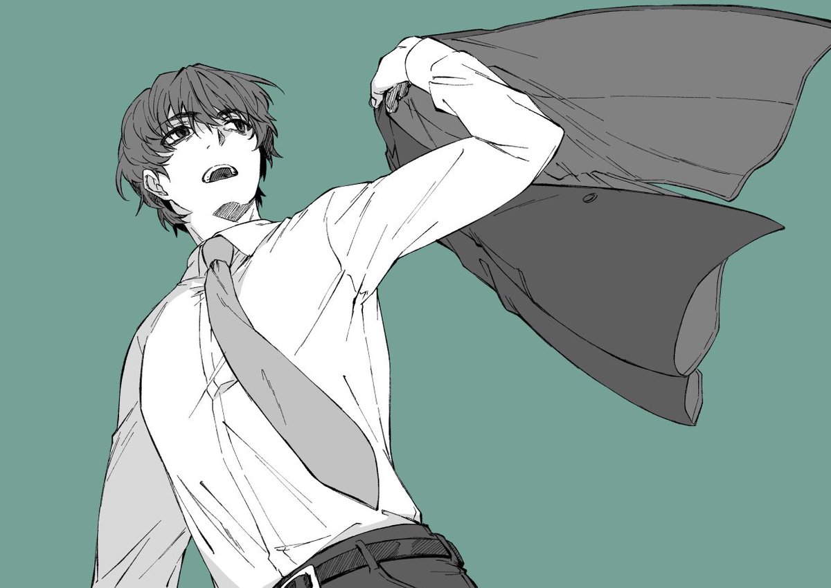 自分の描く霜原さんも好きなんだがやっぱ公式霜原さんのあのギュッ!!てなる良さは公式にしか出せねぇのよ