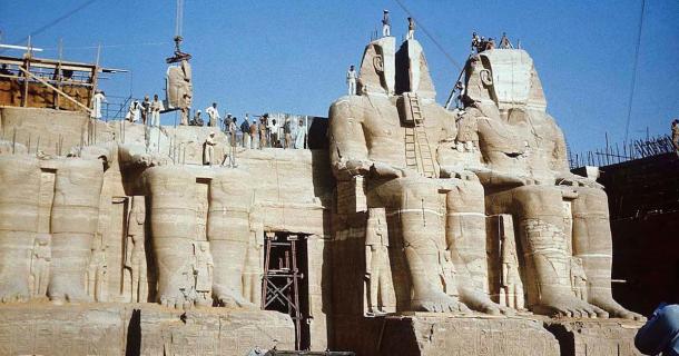 Scubarob5's tweet photo. https://t.co/UILERiPhOt presents: The Massive Project to Move Abu Simbel 200 Feet Up a Cliff Face (Video)
See https://t.co/yY4MhQY1TZ for more https://t.co/gnZRrlVaRw
