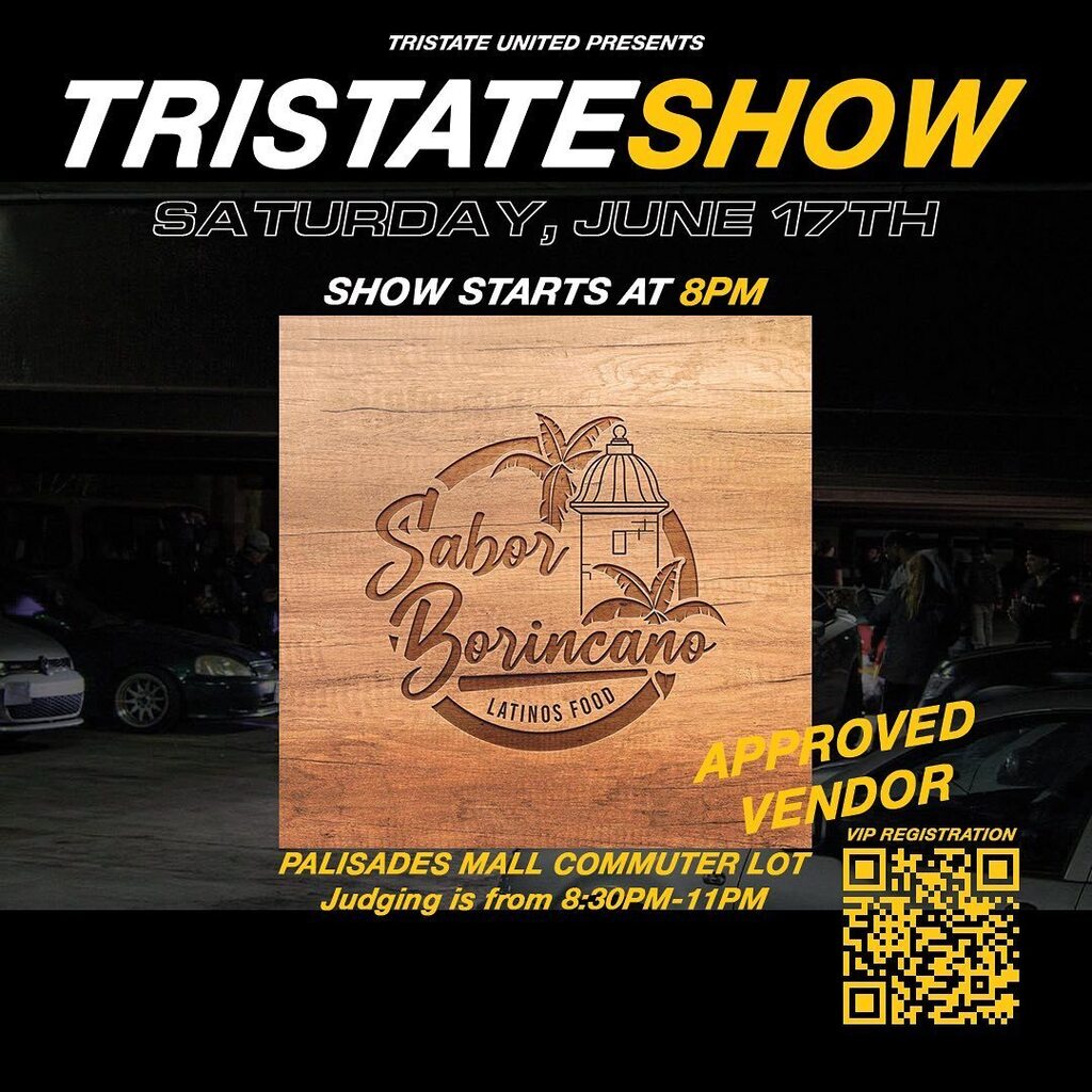 Approved vendors for The TristateShow. June 17th Palisades Mall 8PM instagr.am/p/CsaTMZPMD8M/