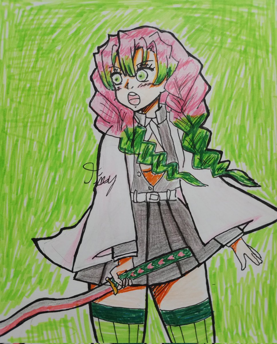 TinyMauz's tweet photo. Un dibujo tradicional de Mitsuri ^^

Para más dibujos visitenme en Insta ^^
https://t.co/EA04Pyolxa

#MitsuriKanroji #KNY #kimetsunoyaiba #artetradicional #ComisionesAbiertas #comissionsopen https://t.co/UadwSYrKGr