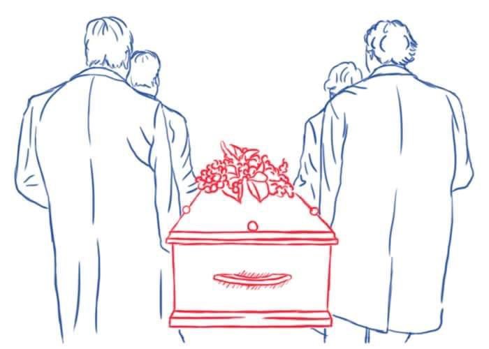 -Таныг оршуулсаны дараа юу болж өнгөрөхийг мэдэх үү?
Хэсэгхэн хугацааны дараа уйлах чимээ арилна.
Тэгээд танай гэр бүлийнхэн орой хоол цайгаа бэлтгэж эхэлнэ.
Зарим нэг танай хамаатнууд цай уух зуураа болж өнгөрөж байгаа үйл явдлуудын талаар хуучилна. Хүмүүс утсаар залгаж ажил