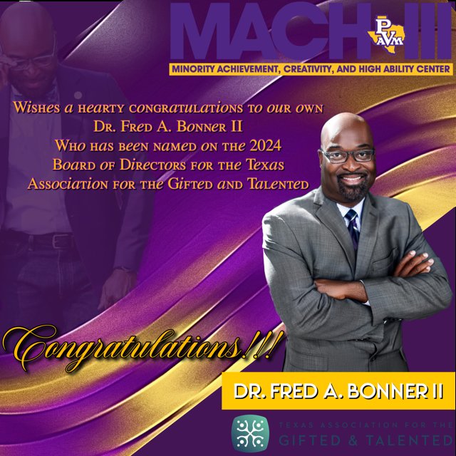 fab2consulting's tweet image. have been elected to the Texas Association  for  the  Gifted and Talented (TAGT) 2024 Board of Directors --University  Representative. #tagt