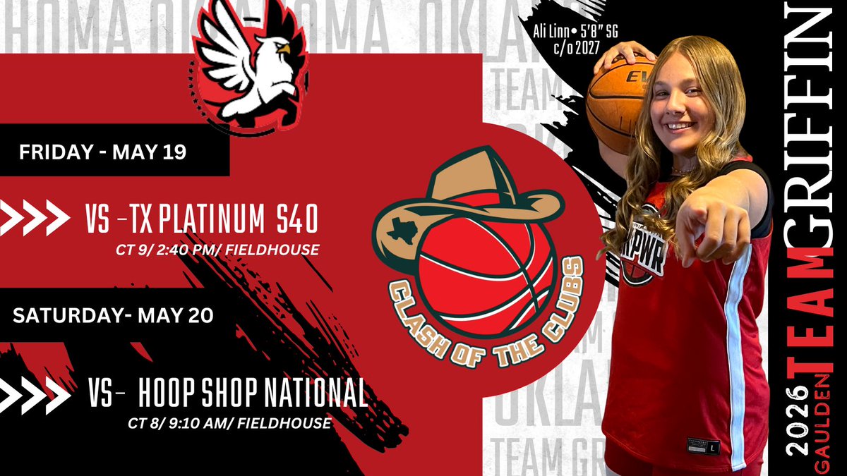 Linn23Ali's tweet photo. Excited to head back to Texas, @PBRhoops for Clash of Clubs! Come watch us work! #updatedschedule https://t.co/0lb6i9NR8k
