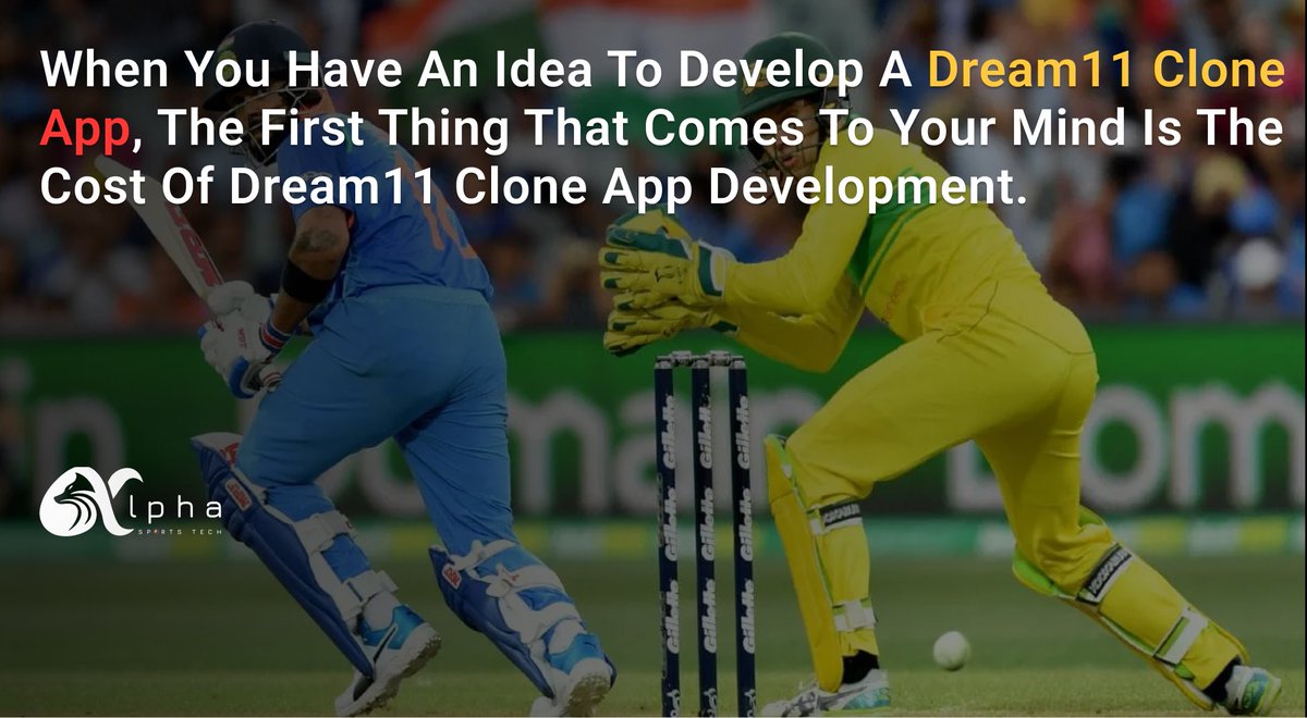 AlphaSportsTech's tweet photo. Dream11 clone app development made easy! Create your own fantasy gaming app to challenge others in your favorite sports with our turnkey solutions backed by reliable tech support.

#Dream11Clone #IPLPlayOffs  #FantasySportsApp #LakeShow #INDvsAUS #NBA #NBAPlayoffs #Cricket https://t.co/ZRVBRmJ0Ux