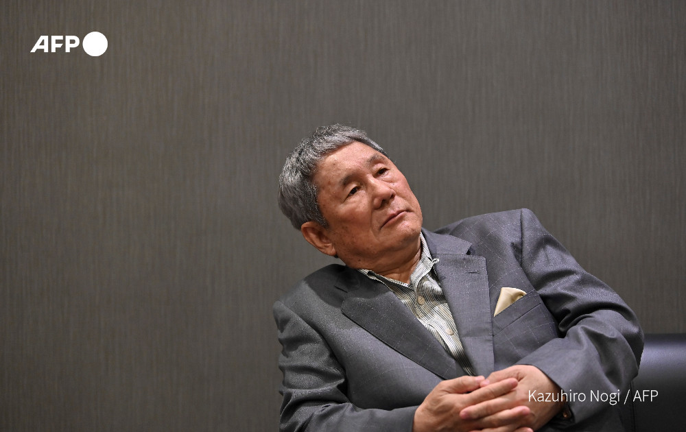 AFP's tweet image. INTERVIEW:  Takeshi Kitano makes his comeback at Cannes next week with a new samurai epic, but the cult Japanese filmmaker tells @AFP that he strives to remain "indifferent" to success

u.afp.com/iEqK