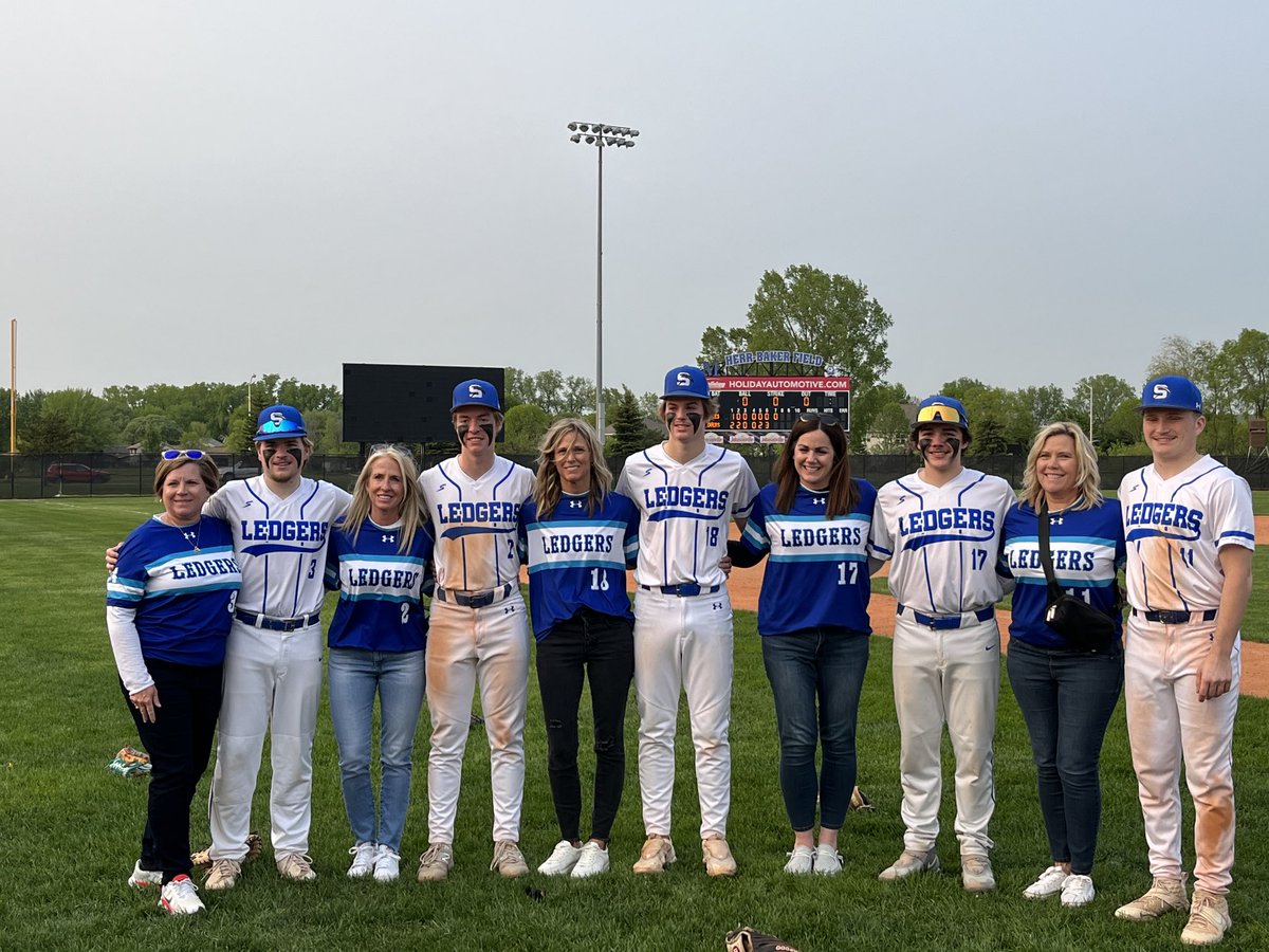Ledger Baseball with a 9-1 win vs NFDL on Senior Night. Wagner, Baker, and Korb with 2 hits each. Anderson with the win and 10 K’s over 6 innings.  Ledgers finish the regular season Friday at Lomira.