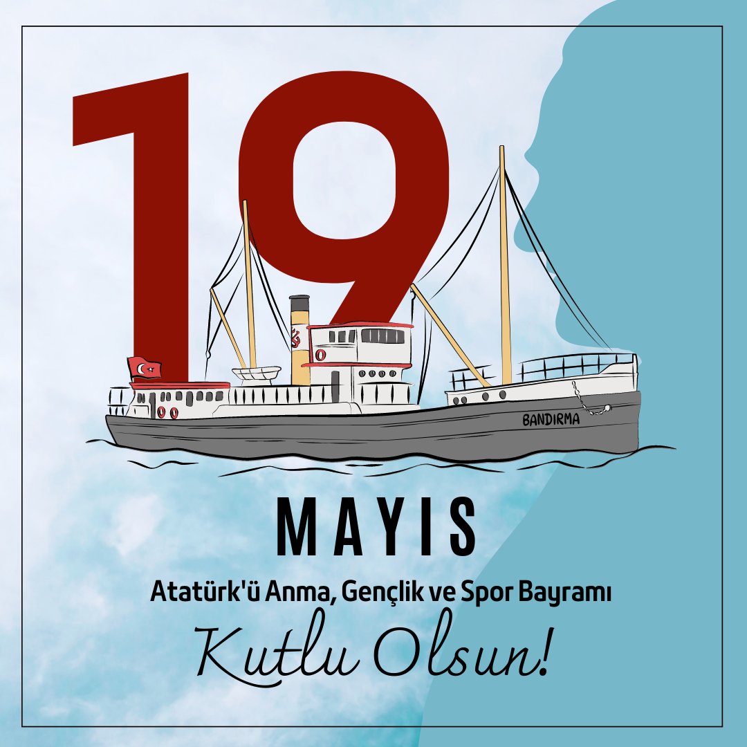 Ankara Üniversitesi PDR Ana Bilim Dalı olarak 19 Mayıs Atatürk'ü Anma, Gençlik ve Spor Bayramımızı içten dileklerimizle kutlarız.