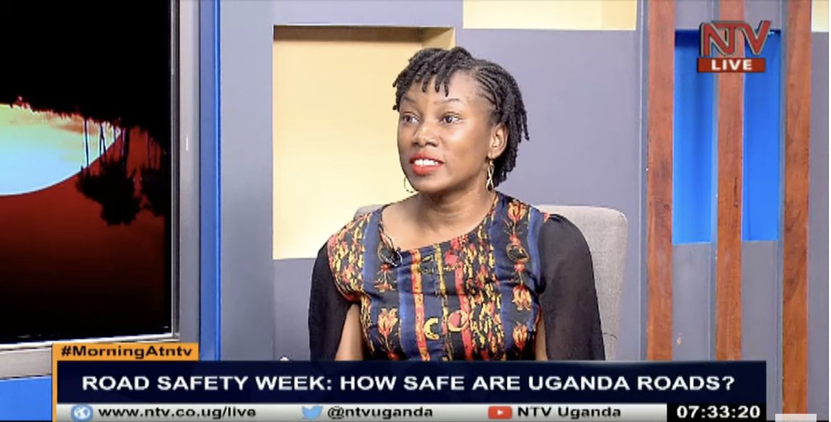 The so-called road accidents are misnamed. They are not really accidents. Usually, they can be avoided but users are intentionally breaking the rules. The media should name them appropriately. They are road crashes - @MissMuhindo, @ACME_Uganda

#MorningAtNTV