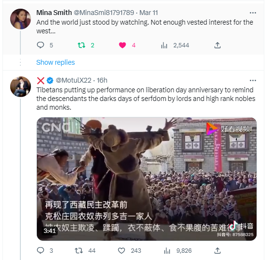 urviewsurnews's tweet image. #50CentParty/#wumao - Internet commentators hired by People's Republic of China to promote the propaganda of the ruling #CCP. These shadowy figures lurk in digital realm, spreading their narratives, intention of suppressing dissent 🤣🤣
@TibetPeople @hongkongishere @ChinasCanada