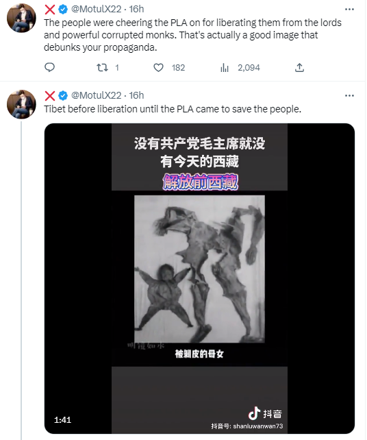 urviewsurnews's tweet image. #50CentParty/#wumao - Internet commentators hired by People's Republic of China to promote the propaganda of the ruling #CCP. These shadowy figures lurk in digital realm, spreading their narratives, intention of suppressing dissent 🤣🤣
@TibetPeople @hongkongishere @ChinasCanada