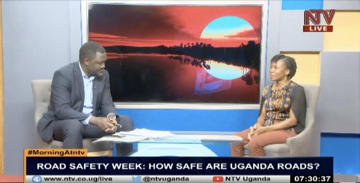 From our interactions with journalists, we realised that there is a lack of interest in road safety. It is not given a lot of attention in the newsroom. many do not make a deliberate effort to report on the issue beyond the road crash - @MissMuhindo, @ACME_Uganda
 
#MorningAtNTV