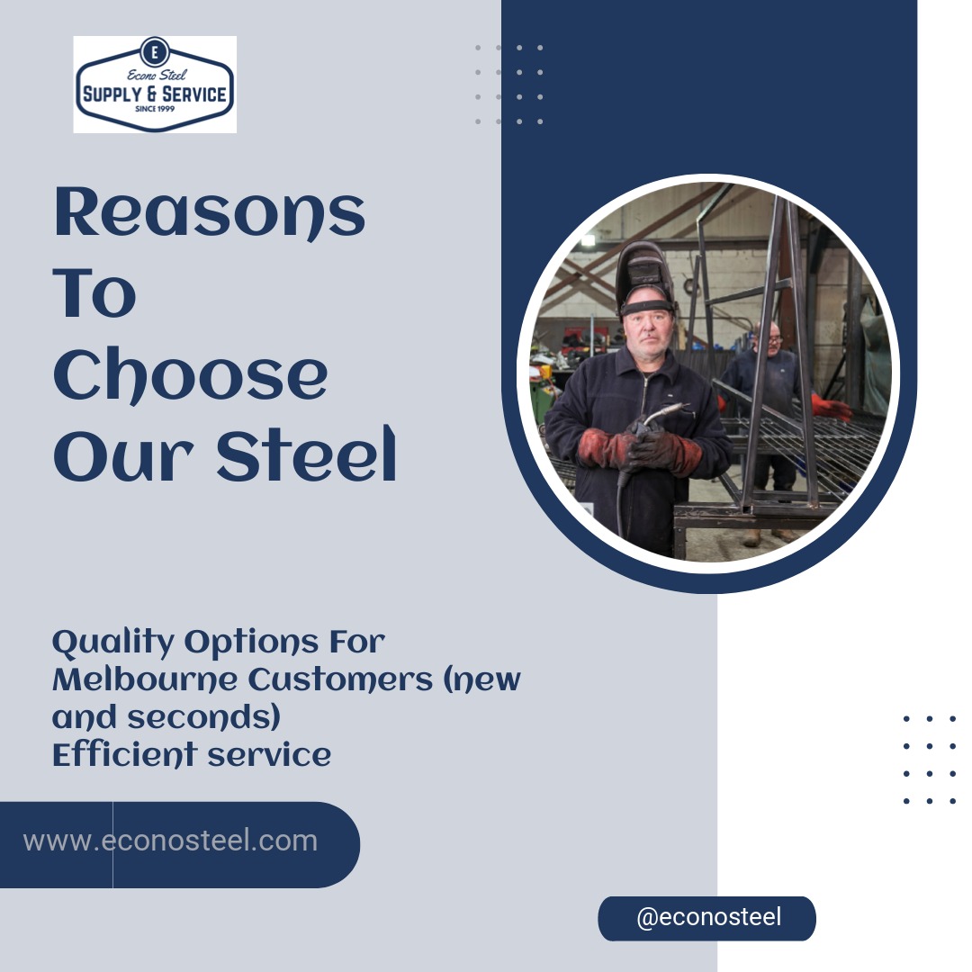 Your first choice for steel in Melbourne.