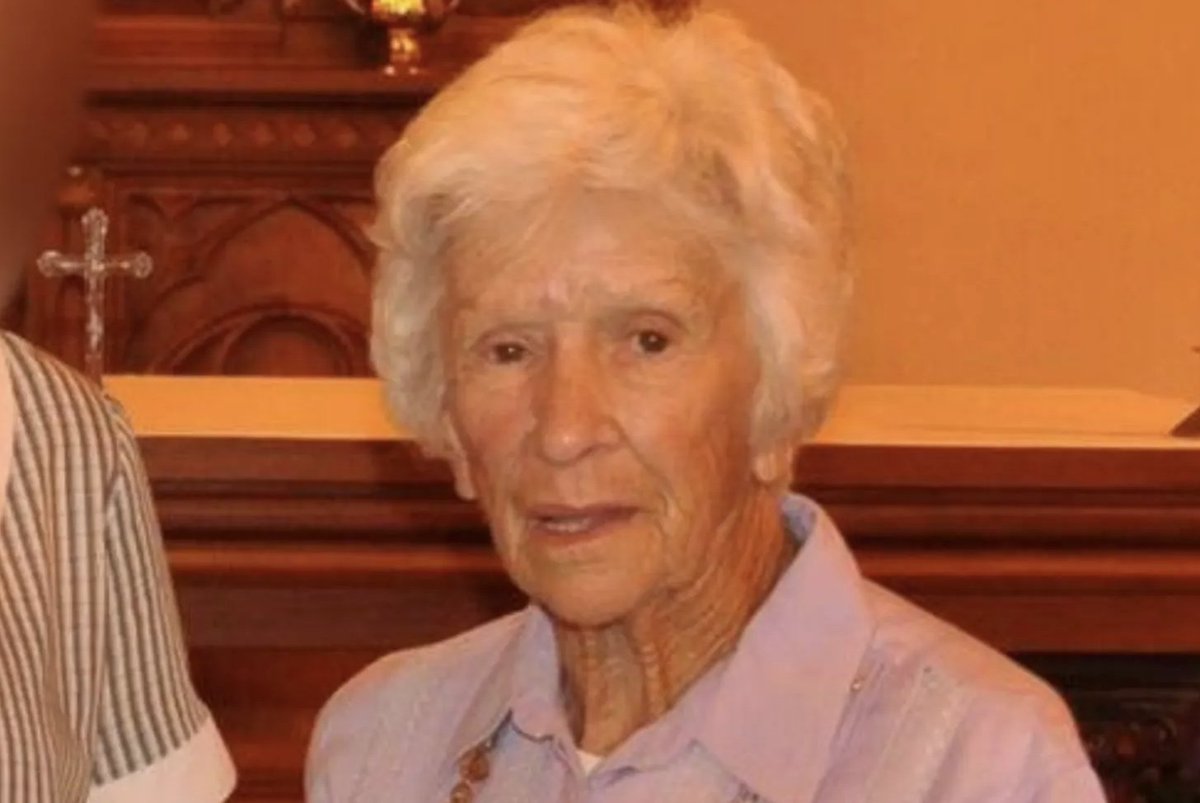 Police tasered a 95-year-old woman with dementia as she walked towards them slowly *using a walking frame* while allegedly holding a knife on Wednesday.

Clare Nowland, who weighs 95 pounds, fell, fractured her skull, and suffered a brain hemorrhage.