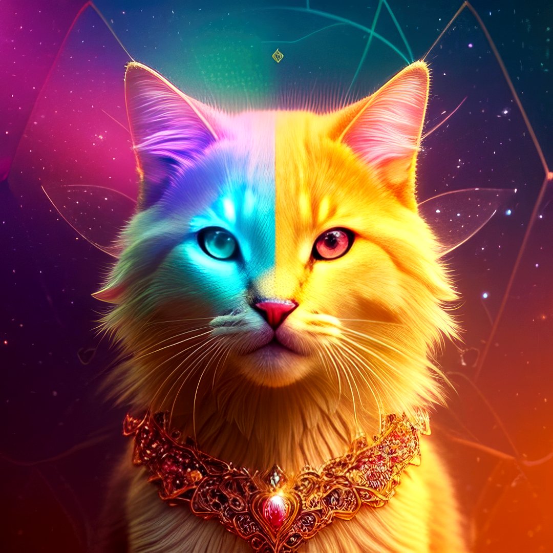 takacsmark's tweet photo. Saturday swag, cats bringin' the heat,
Magical powers, makin' moments sweet. #cats #magiccats #SaturdayVibes
#stablediffusionart #aigeneratedart #aiart #generatedart #nft #nftart https://t.co/xlrE1KVo1z
