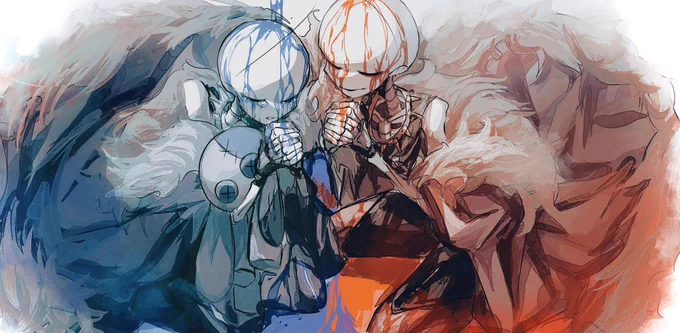 #Felllustazul #Felllust 祈るとだけ描いてた過去絵をリメイクしただけです