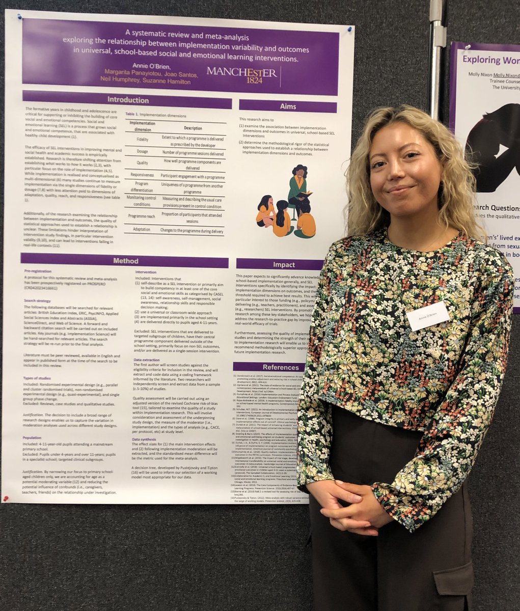 Delighted to attend the SEED PGR Conference @PGRConfSEED this week and present an overview of my first year PhD research with @Margarita_KP @neilhumphreyUoM and Joao Santos to other SEED colleagues ☺️ @PGRSEED @OfficialUoM @EducationUoM