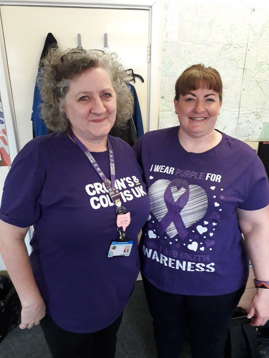 ibdnurse's tweet photo. #WorldIBDDay missing Jane but #teamIBD @StockportNHS raising awareness today @CrohnsColitisSM @CrohnsColitisUK https://t.co/hQuCRi5NpJ