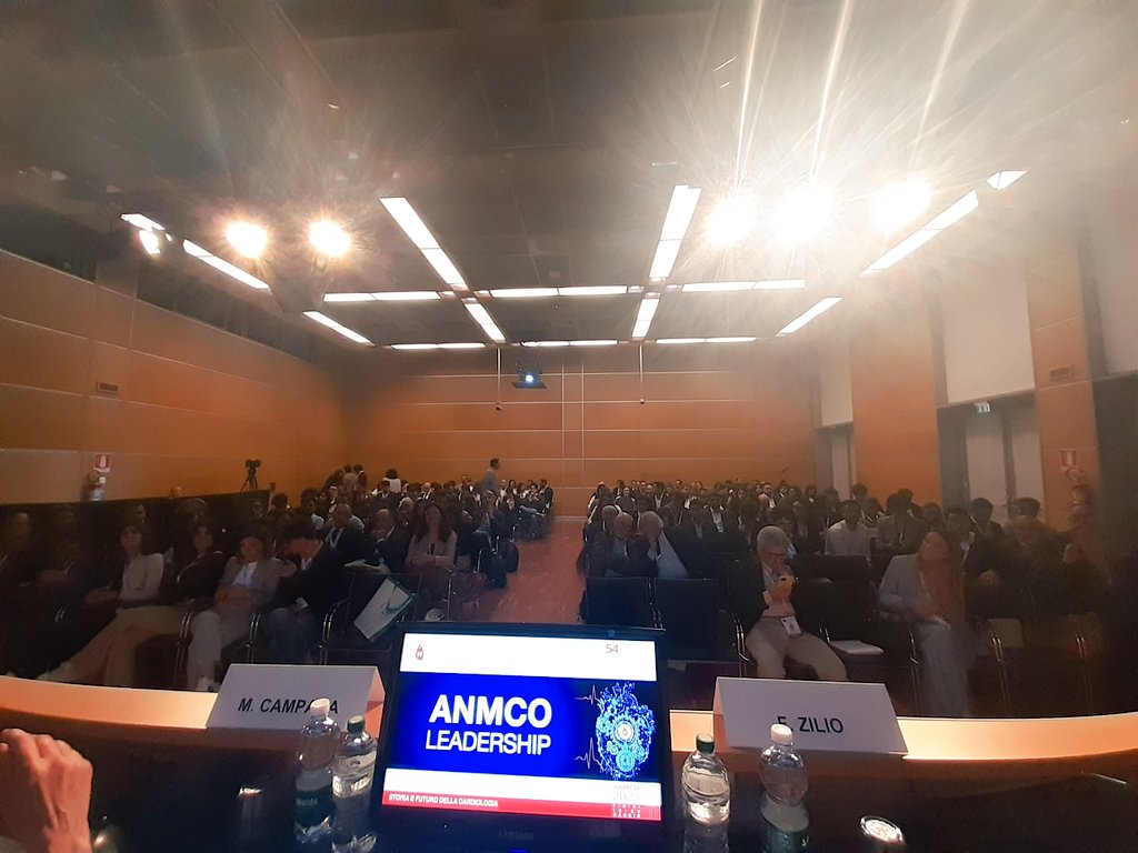 Fully packed room Tempio for cardiac MRI basic course. Great collaboration of Area Giovani and Area CardioImaging #ANMCO2023 <a href="/_anmco/">ANMCO</a> #ANMCOgiovani
