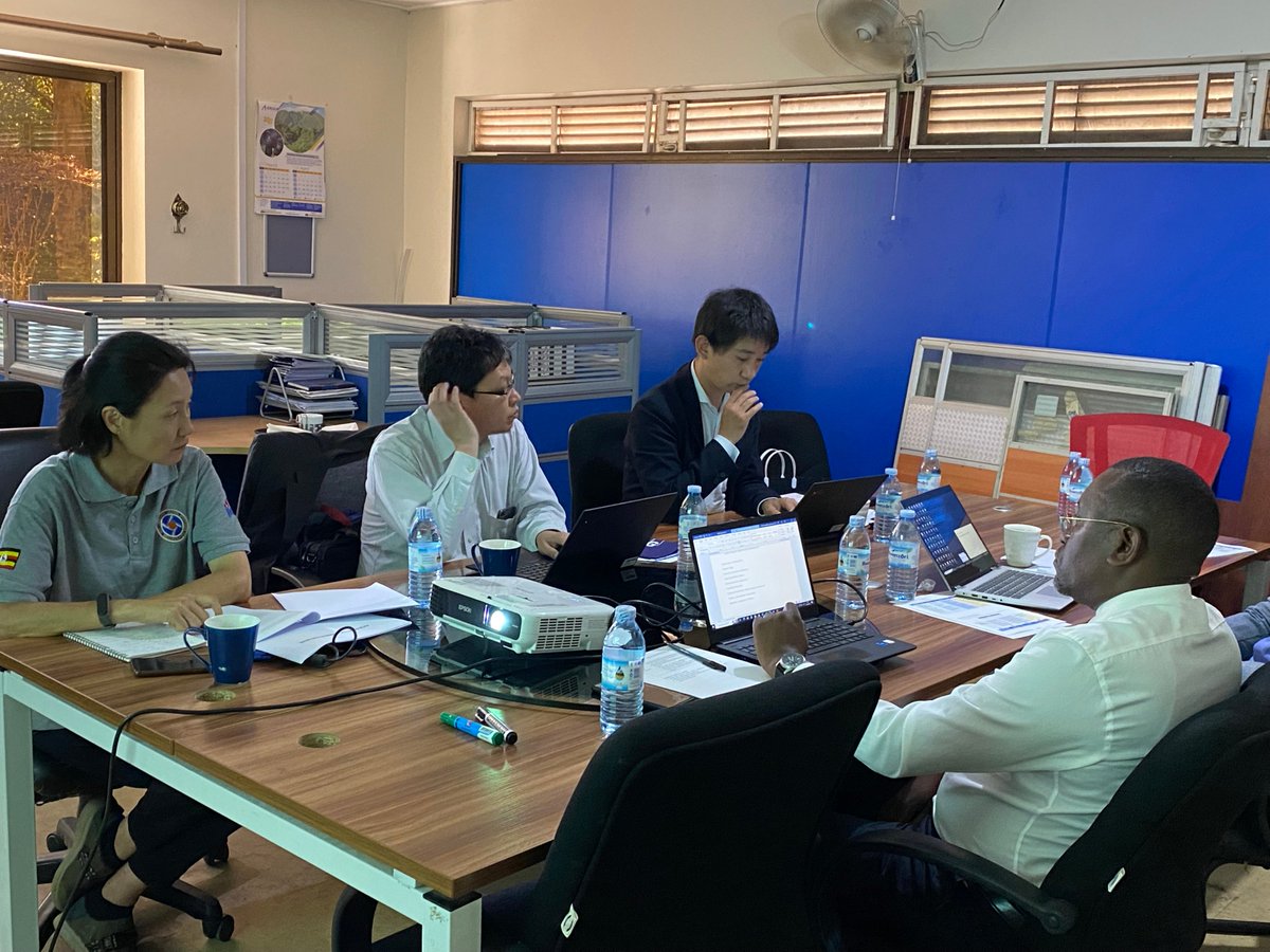 AvcsUganda's tweet photo. AVCS team in discussion with KPMG, Japan team over future collaboration in ICT Projects in Uganda. https://t.co/8dYIaVL5fa