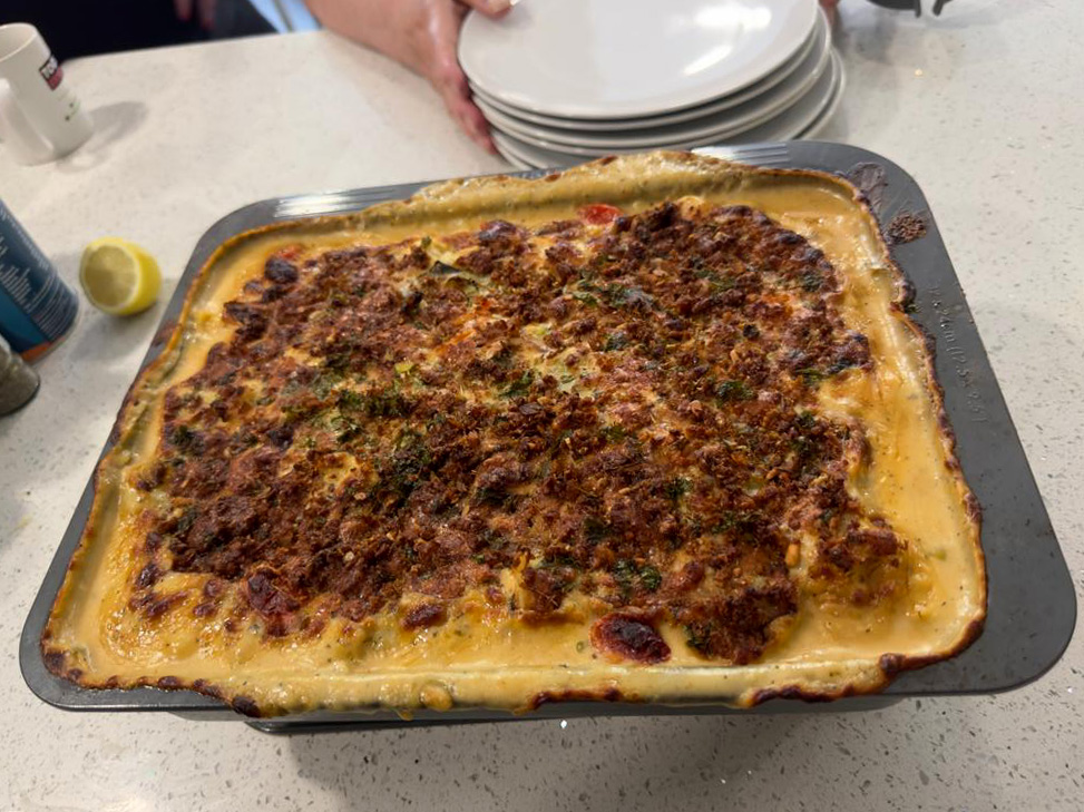 The cost of living crisis is causing anxiety for many families. We're proud to collaborate with <a href="/WMCollege/">WM College</a> to provide our food bank users with the skills to cook healthy meals on a budget. This week, they put their skills to the test with this delicious cheesy vegetable bake 🥦🧀