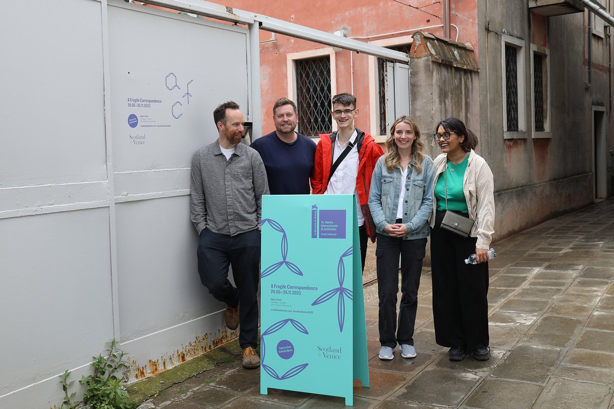 Creative Scotland (@creativescots) on Twitter photo Congratulations to the team at <a href="/la_Biennale/">La Biennale di Venezia</a> who open #AFragileCorresspondence to the public tomorrow 👏
Curated by @archifringe, <a href="/_ism_magazine/">-ism magazine</a> & <a href="/slash_other/">/other</a>, this is a collateral event at #BiennaleArchitettura2023 commissioned by <a href="/scotlandvenice/">Scotland + Venice</a> partnership.
📸 Daniele Sambo Congratulations to the team at <a href="/la_Biennale/">La Biennale di Venezia</a> who open #AFragileCorresspondence to the public tomorrow 👏
Curated by @archifringe, <a href="/_ism_magazine/">-ism magazine</a> & <a href="/slash_other/">/other</a>, this is a collateral event at #BiennaleArchitettura2023 commissioned by <a href="/scotlandvenice/">Scotland + Venice</a> partnership.
📸 Daniele Sambo