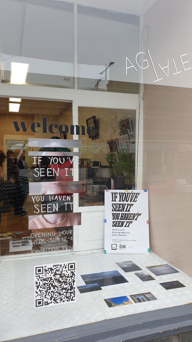 The launch event was a sell out, but if you missed out on a ticket don't forget you can still see <a href="/ellen_renton/">Ellen Renton</a>'s exhibition IF YOU’VE SEEN IT, YOU HAVEN’T SEEN IT at Agitate, Edinburgh till 31st May.

disabilityarts.online/events/if-youv…