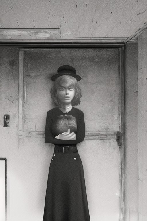 geoffreybest's tweet photo. Esoteric Punk c. 1977, St. John's, Newfoundland, inspired by Rene Magritte

#aiart #NovelAIDiffusion #punk #magritte #nlart #esoteric #1977 https://t.co/8FdLk3XPZr