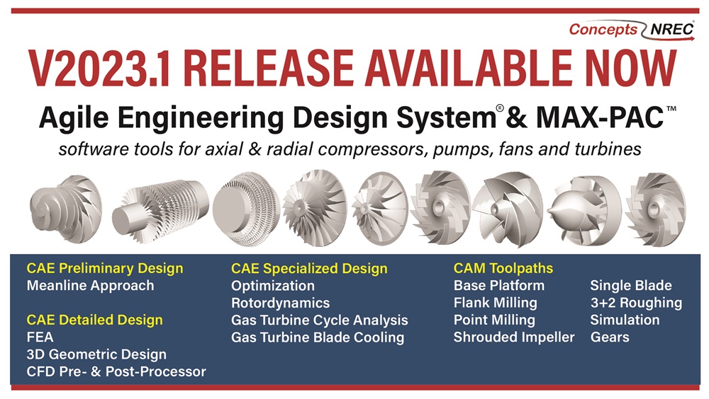 nittinpatil's tweet image. Concepts NREC Releases Agile Engineering Design System v2023.1 for Turbomachinery 

dailycadcam.com/concepts-nrec-… via @dailycadcam 

@ConceptsNREC #AgileEngineeringDesignSystem #v2023_1 #TurbomachineryDesign #CAE #CAM #Turbomachinery